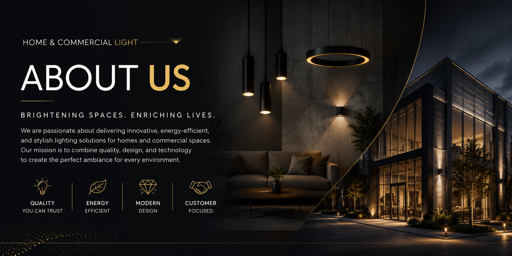 About Virtual Lights - brightening spaces, enriching lives with innovative home and commercial lighting