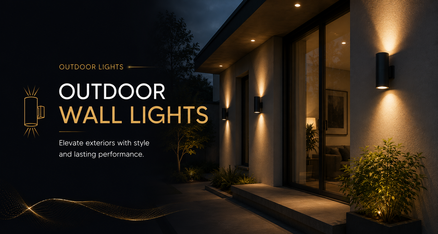 Outdoor Wall Lights - Virtual Lights